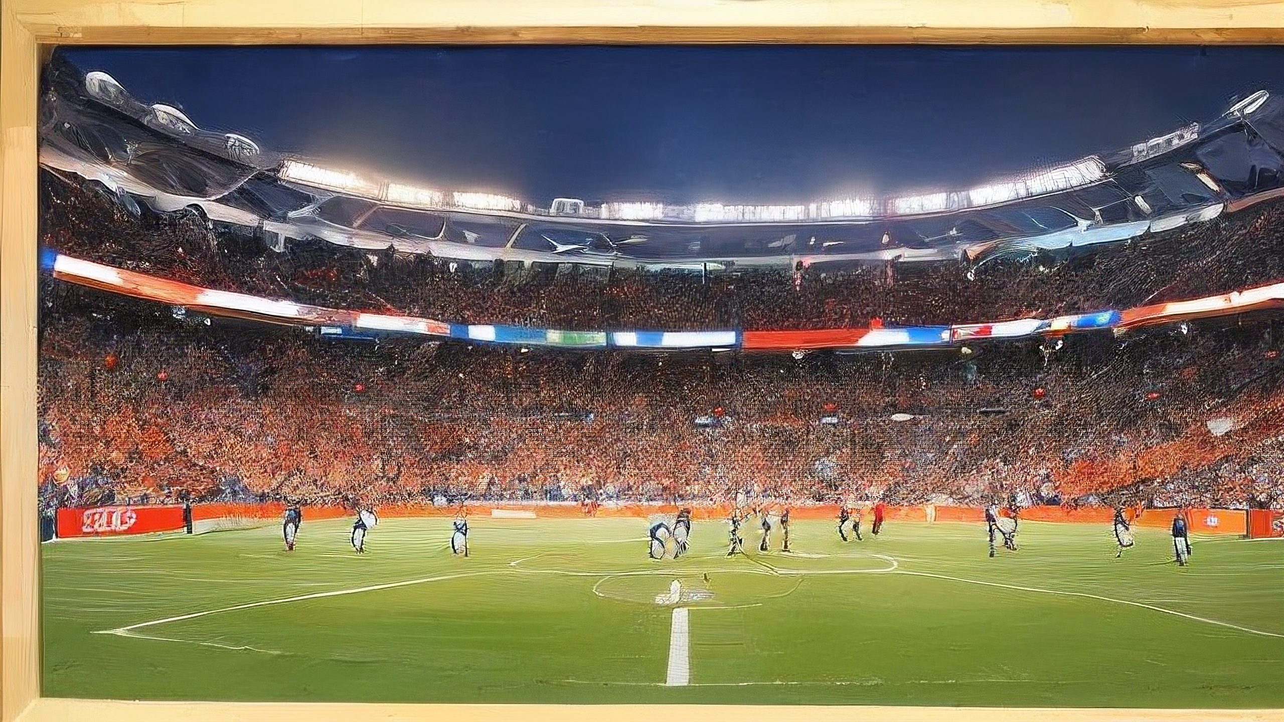 高水平足球赛事震撼人心，球场上的烽火战斗